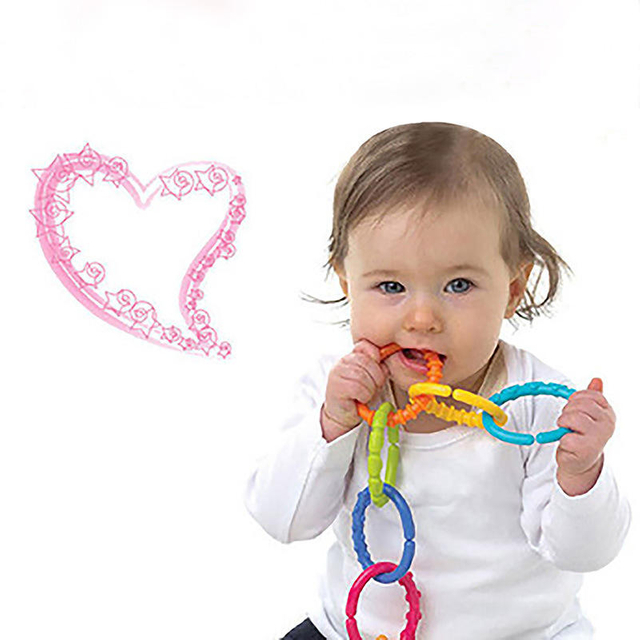 Children's Lathe Pendant Bed Winding Stuffed Toy Lion Rainbow Teether Circle Pedants Stroller Toys