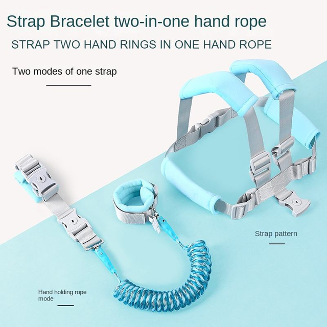 Anti-Lost Strap Bracelet Two-in-One Hand Holding Rope Children Anti-Lost Product Anti-Lost Anti-Lost Children